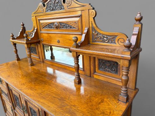 A SUPERB POLLARD OAK DRESSER - ADDITIONAL PHOTO 11