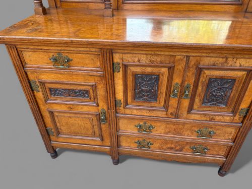 A SUPERB POLLARD OAK DRESSER - ADDITIONAL PHOTO 12