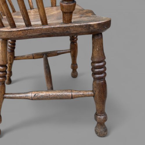 A MATCHING SET OF 10 WINDSOR ARMCHAIRS IN ASH AND ELM - ADDITIONAL PHOTO 13