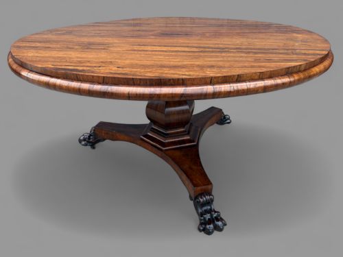 A SUPERB WILLIAM IV CENTRE TABLE ROSEWOOD - ADDITIONAL PHOTO 1