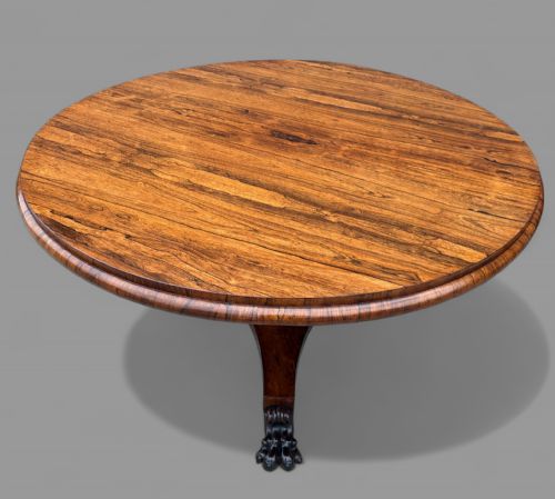 A SUPERB WILLIAM IV CENTRE TABLE ROSEWOOD - ADDITIONAL PHOTO 2