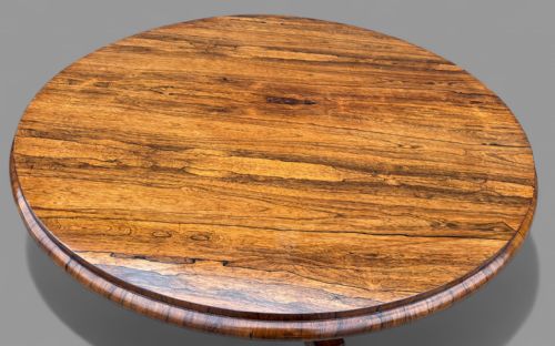 A SUPERB WILLIAM IV CENTRE TABLE ROSEWOOD - ADDITIONAL PHOTO 6