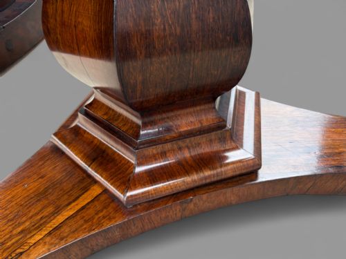 A SUPERB WILLIAM IV CENTRE TABLE ROSEWOOD - ADDITIONAL PHOTO 9