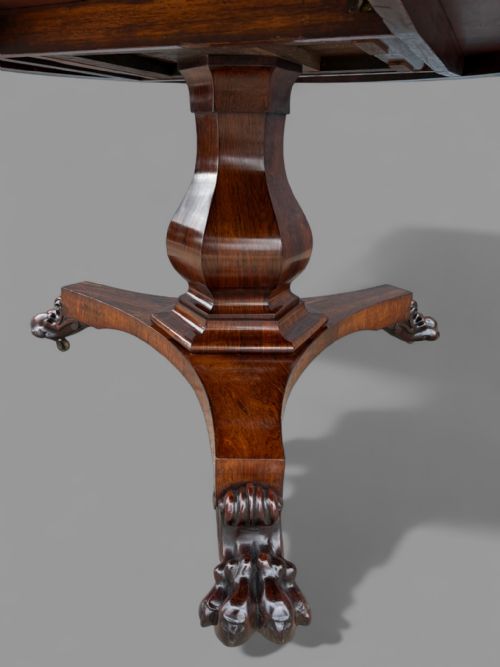 A SUPERB WILLIAM IV CENTRE TABLE ROSEWOOD - ADDITIONAL PHOTO 13