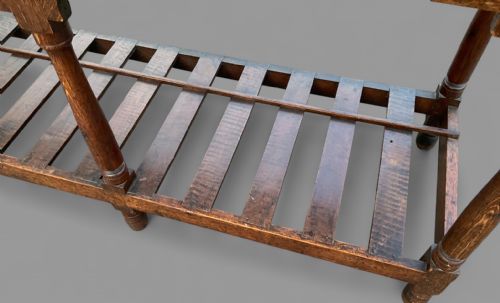 A GEORGIAN OAK SERVING DRESSER - ADDITIONAL PHOTO 9