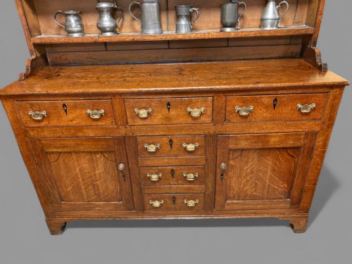 GEORGIAN OAK DRESSER - ADDITIONAL PHOTO 1