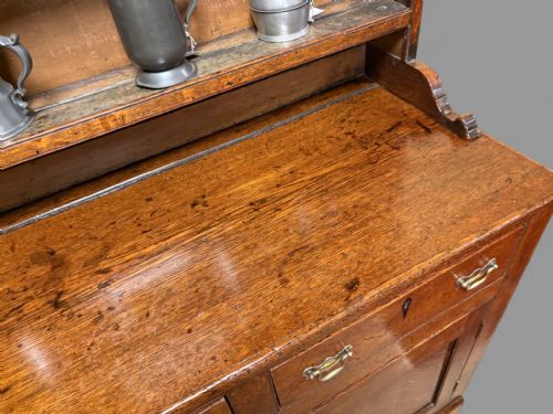 GEORGIAN OAK DRESSER - ADDITIONAL PHOTO 4
