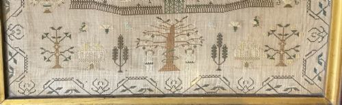 NEEDLEWORK SAMPLER MARY TEMPLEMAN 1836 - ADDITIONAL PHOTO 1