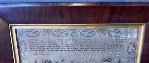 NEEDLEWORK SAMPLER MARY TEMPLEMAN 1836 - ADDITIONAL PHOTO 2
