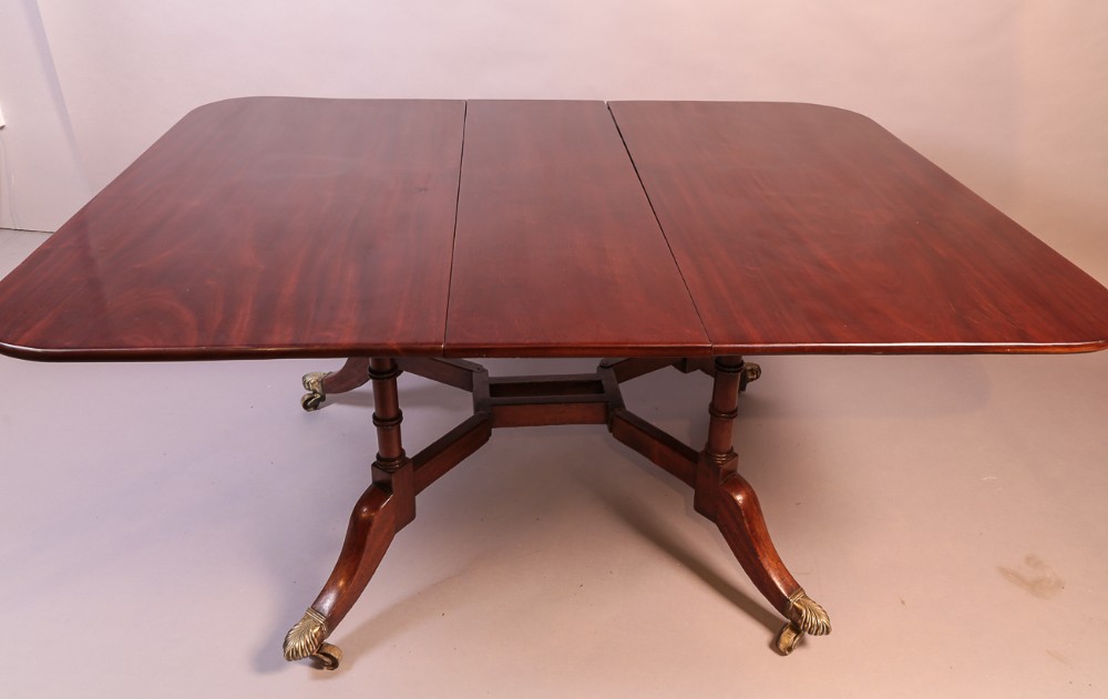 Rare Georgian Cumberland Dining Table