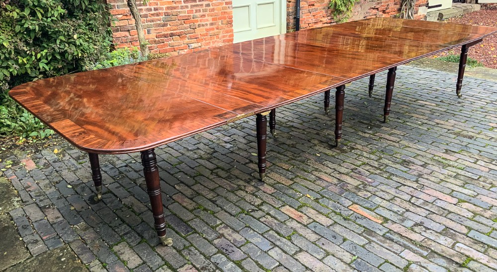 Rare Wilkinson Patent Dining Table Mahogany seats 14/16