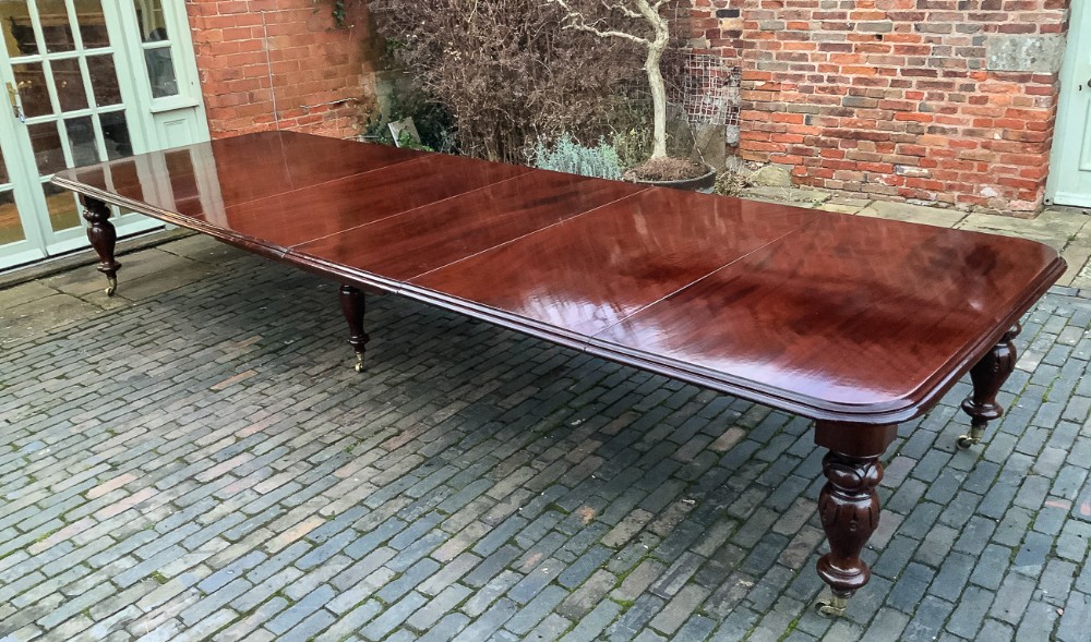 Exeptionally Large Mahogany Dining Table