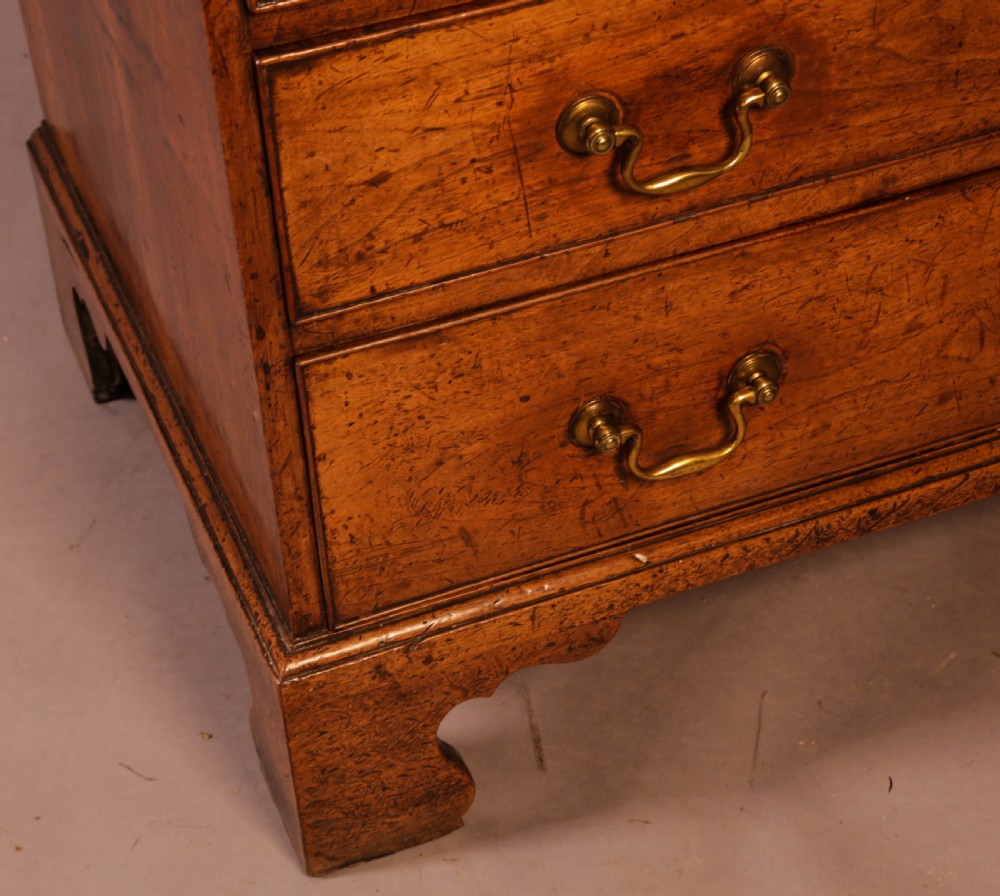 Georgian Bureau in English Walnut View XII