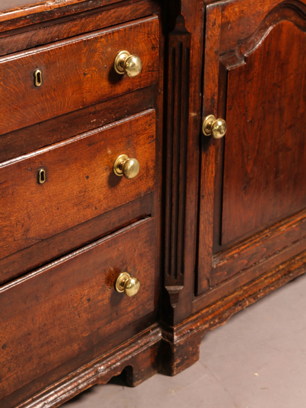 A Good Georgian Serving Dresser Fantastic Patina View XV