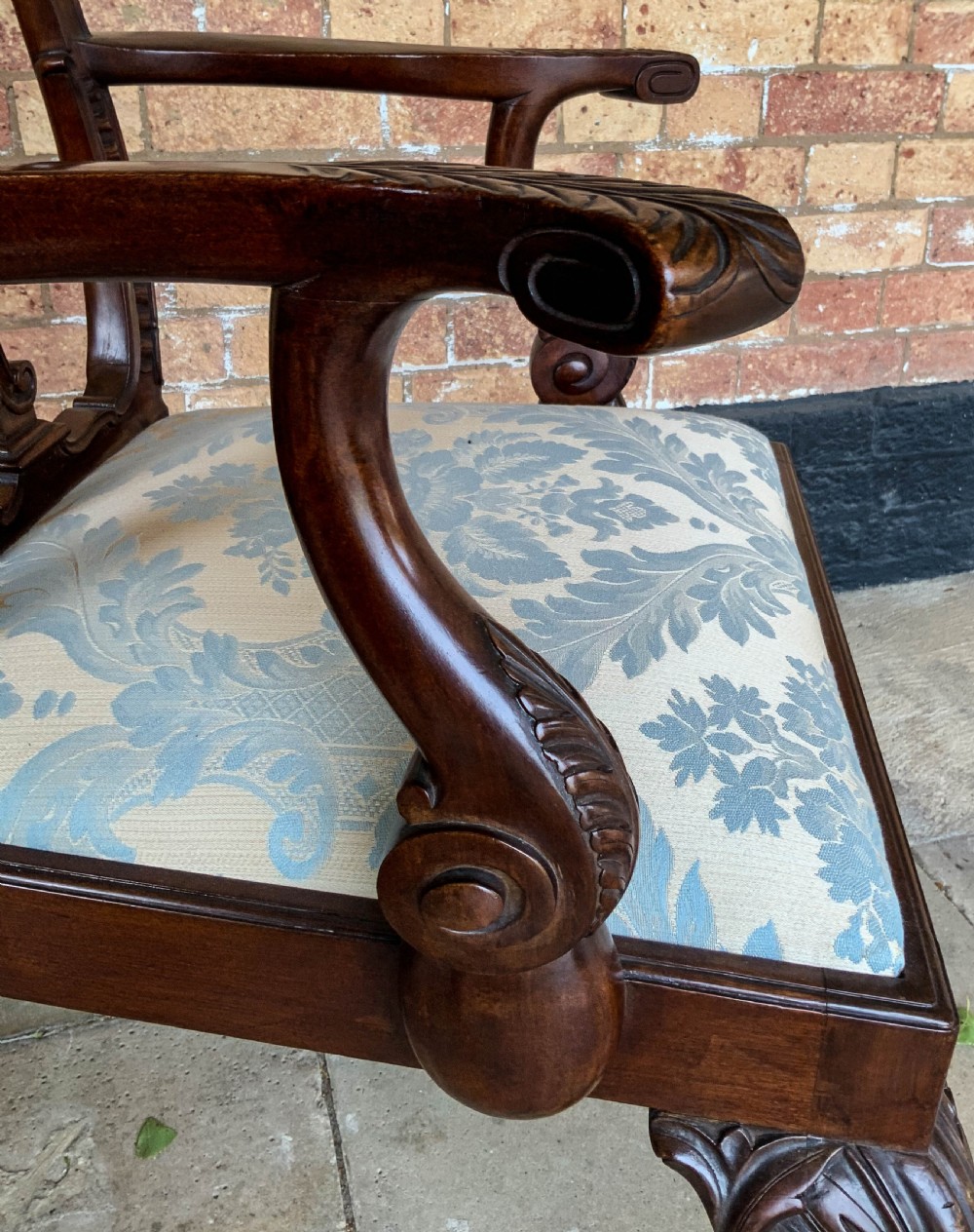 A Quality Set of 8 Chippendale style Dining Chairs Victorian View XV