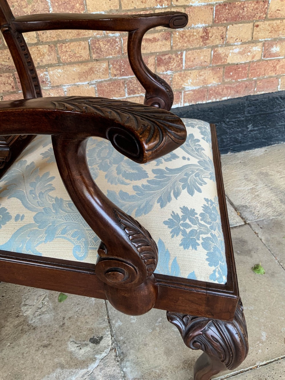 A Quality Set of 8 Chippendale style Dining Chairs Victorian View XVI