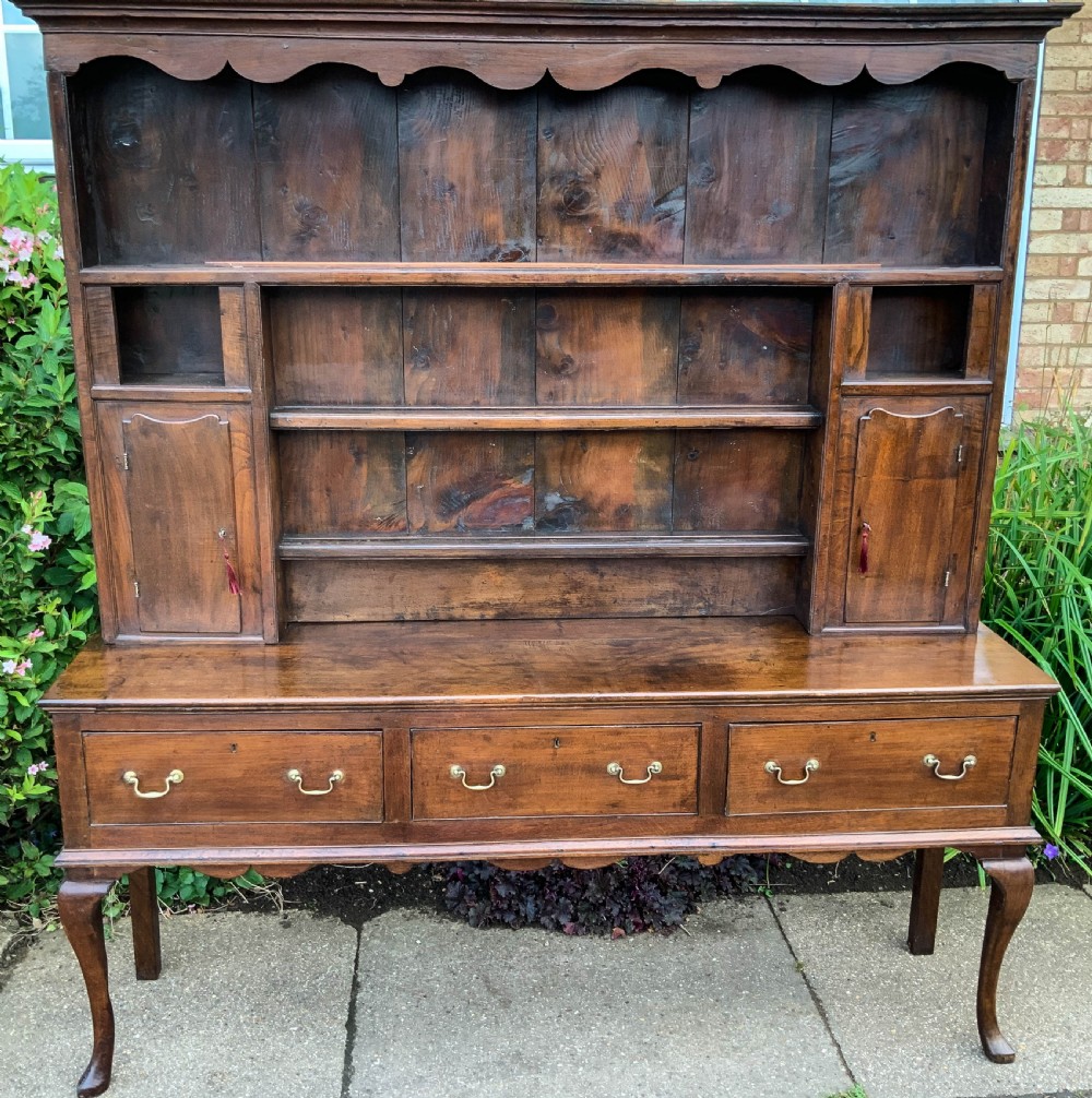 A Georgian Oak Dresser c 1760