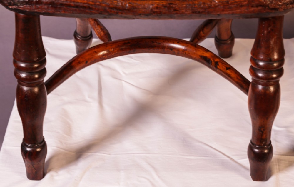 A Near Pair of Childs Yew Wood Windsor chairs View XII