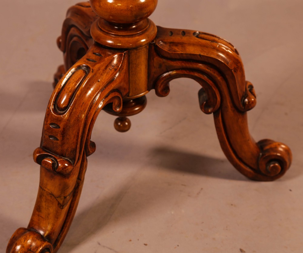 A Very Good Victorian Hexagonal Sewing Stand View IX