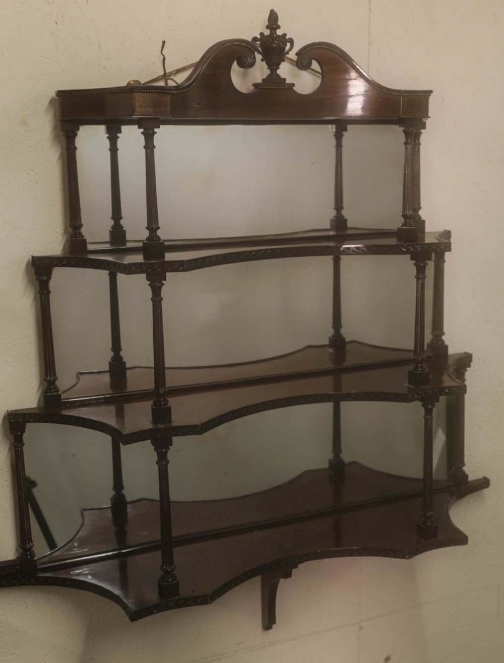 A Rare Matching Pair of Victorian Wall Shelves View V