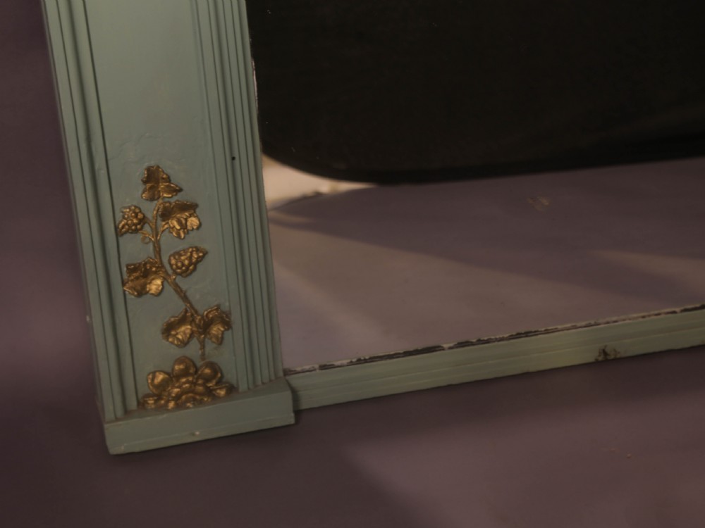 A Large late 19th century overmantle mirror View III