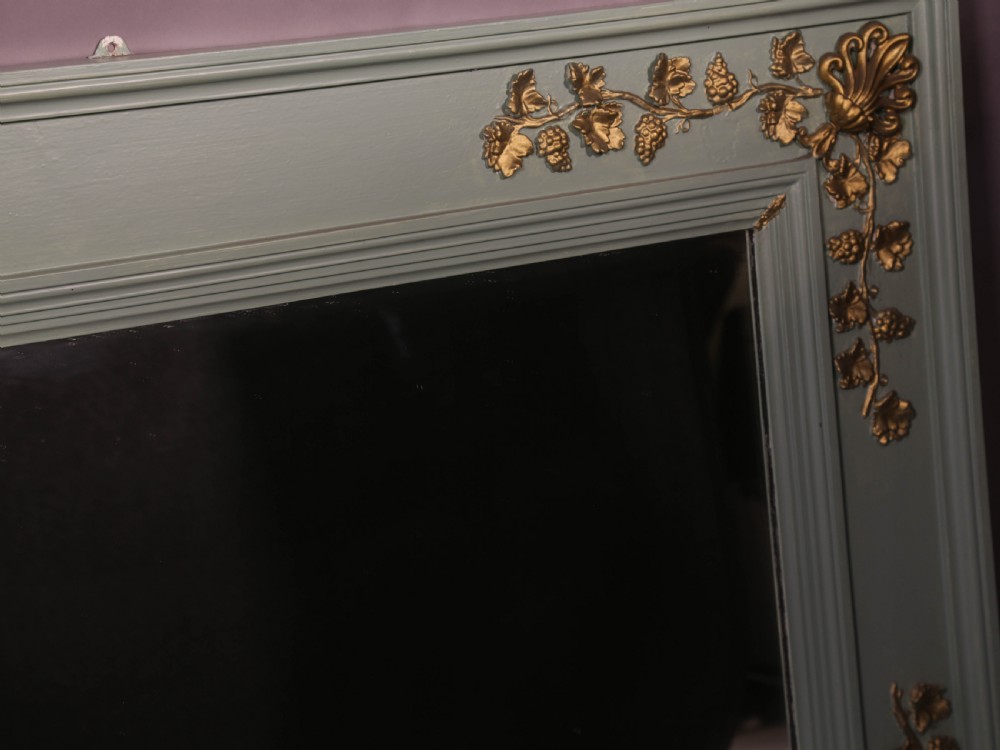 A Large late 19th century overmantle mirror View IV