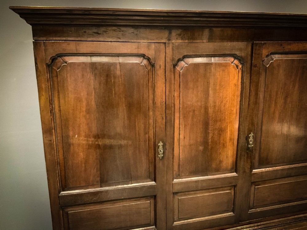 An 18th century Oak Livery Cupboard View III