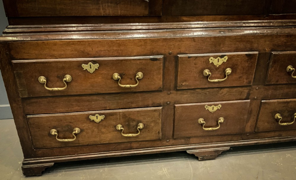 An 18th century Oak Livery Cupboard View IV