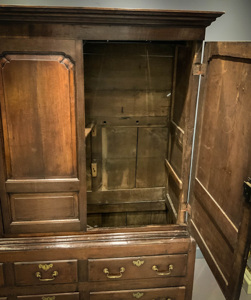 An 18th century Oak Livery Cupboard View VI