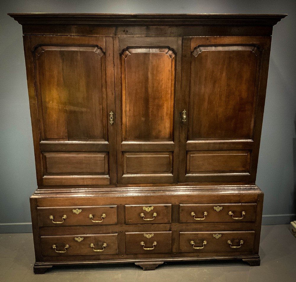 An 18th century Oak Livery Cupboard View VII