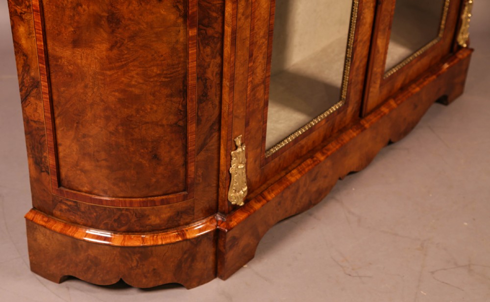 A Super Quality Burr Walnut Credenza  View XII