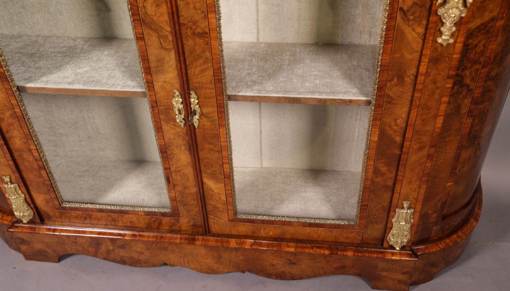A Super Quality Burr Walnut Credenza  View XV