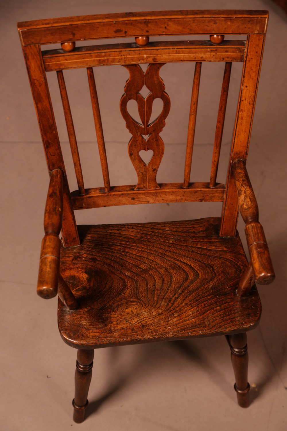 A Rare Childs Mendlesham Chair in Yew Wood View II