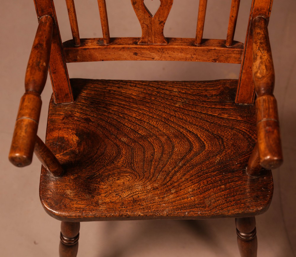 A Rare Childs Mendlesham Chair in Yew Wood View III