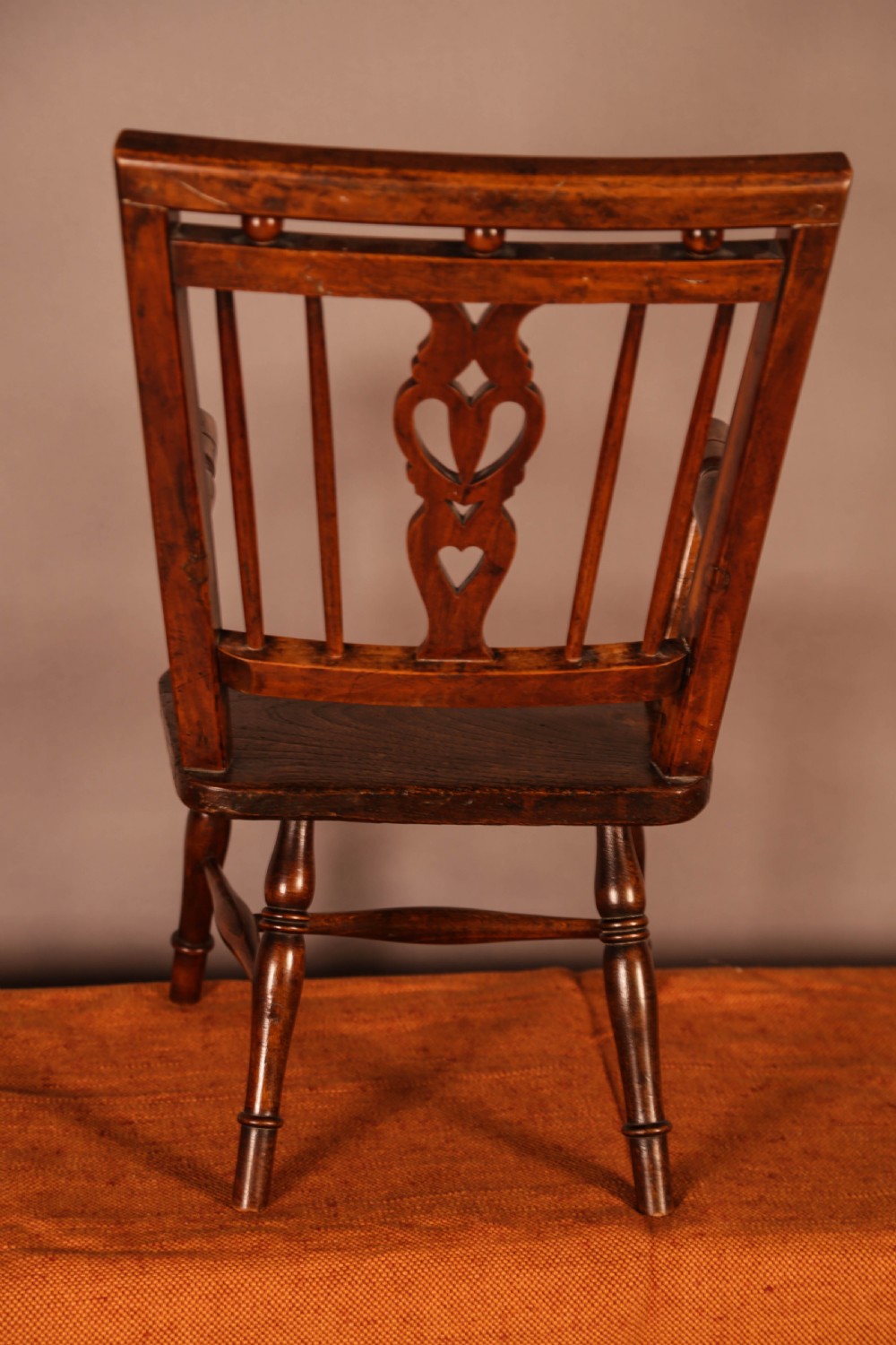A Rare Childs Mendlesham Chair in Yew Wood View V