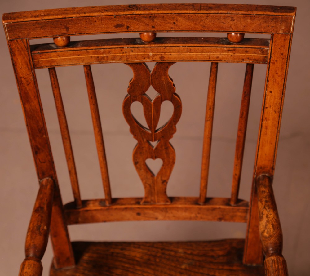 A Rare Childs Mendlesham Chair in Yew Wood View VIII