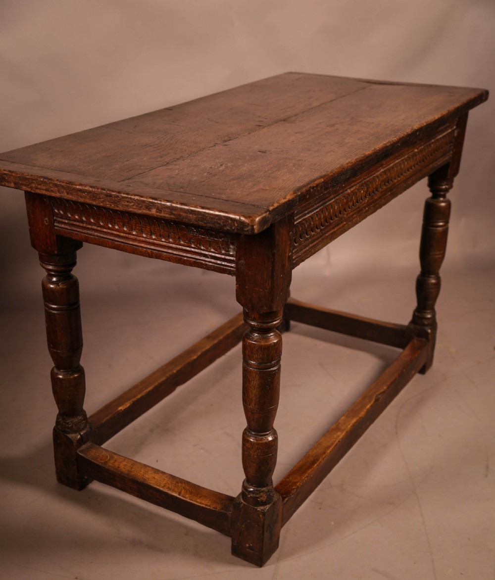 An 17th century Oak Side Table  View III