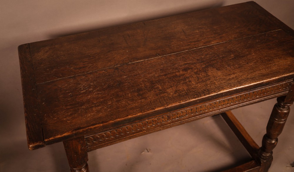 An 17th century Oak Side Table  View VI