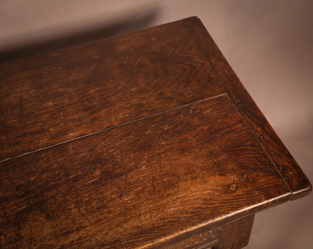 An 17th century Oak Side Table  View VIII