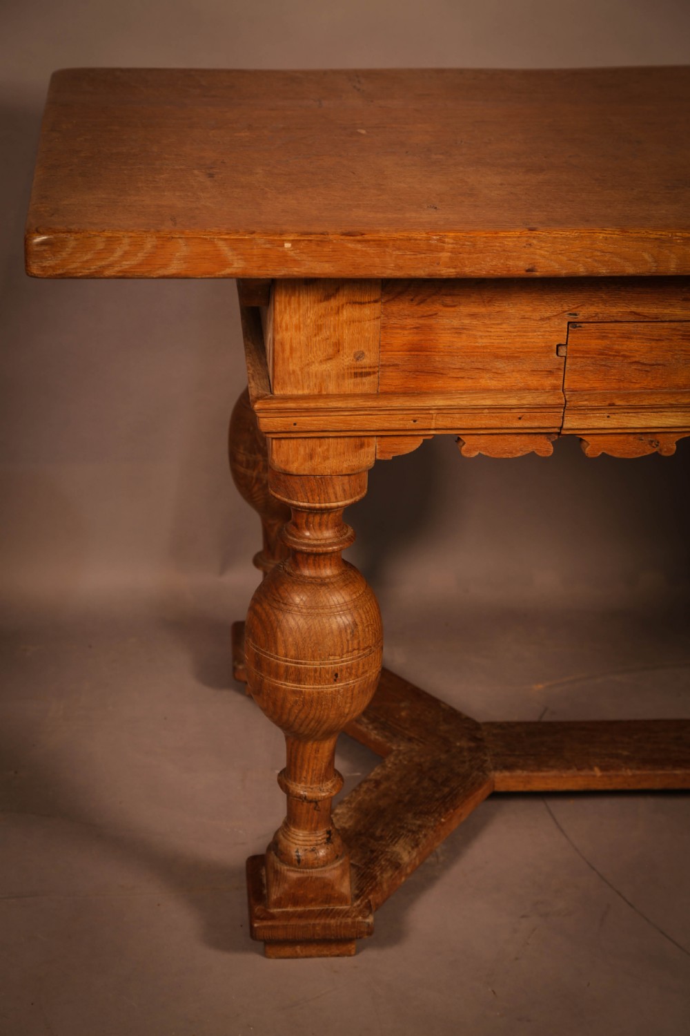 A Dutch Dining Table in Oak View VIII