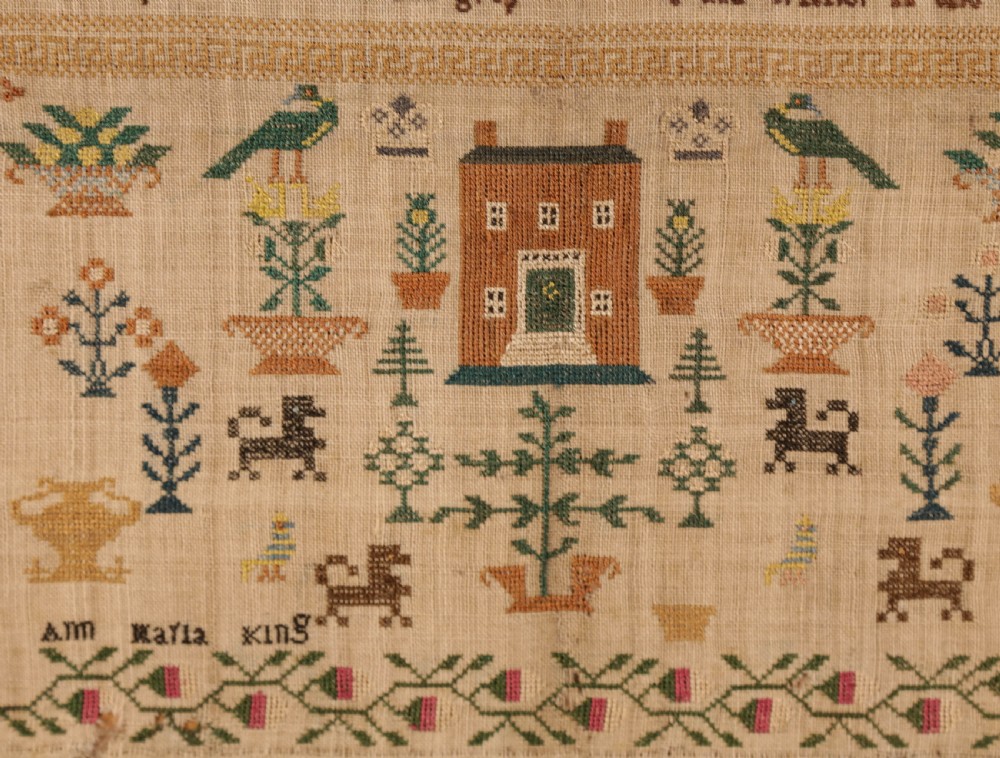 A Girl Sampler by Ann Maria King View III