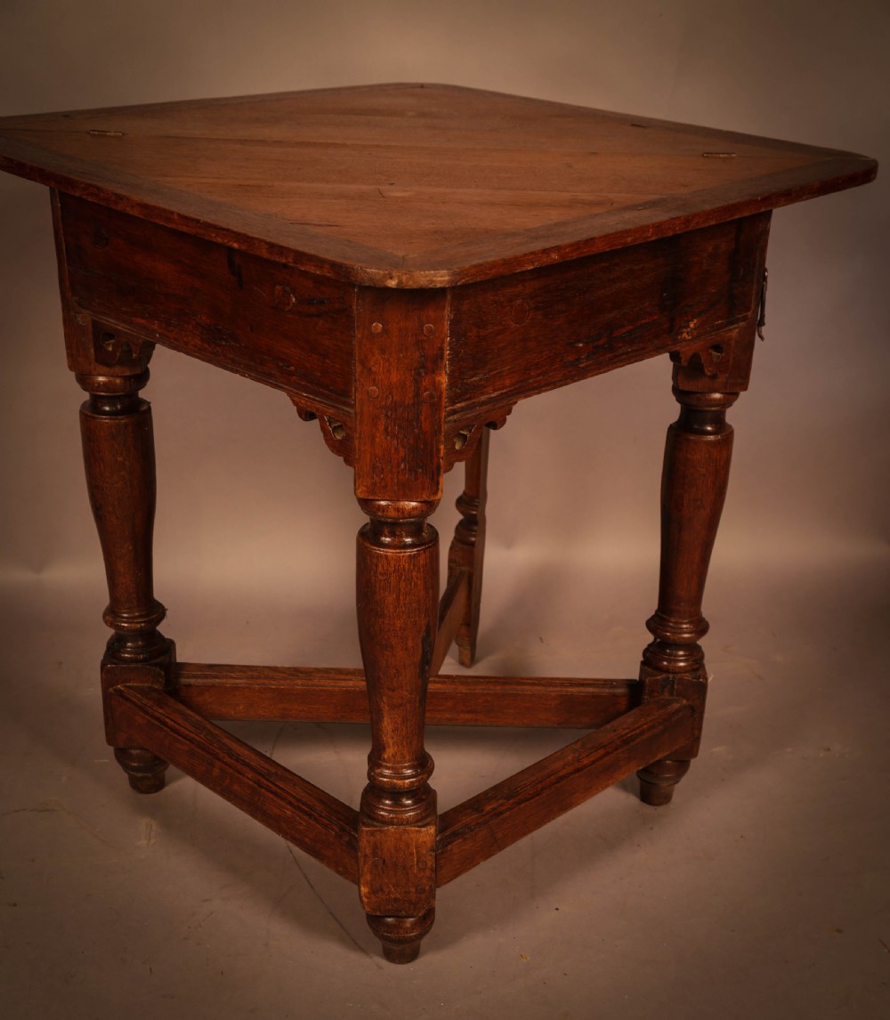 A Rare 17th century Credence Table in Oak View III