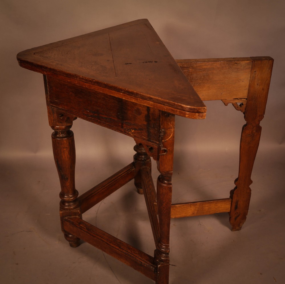 A Rare 17th century Credence Table in Oak View VIII