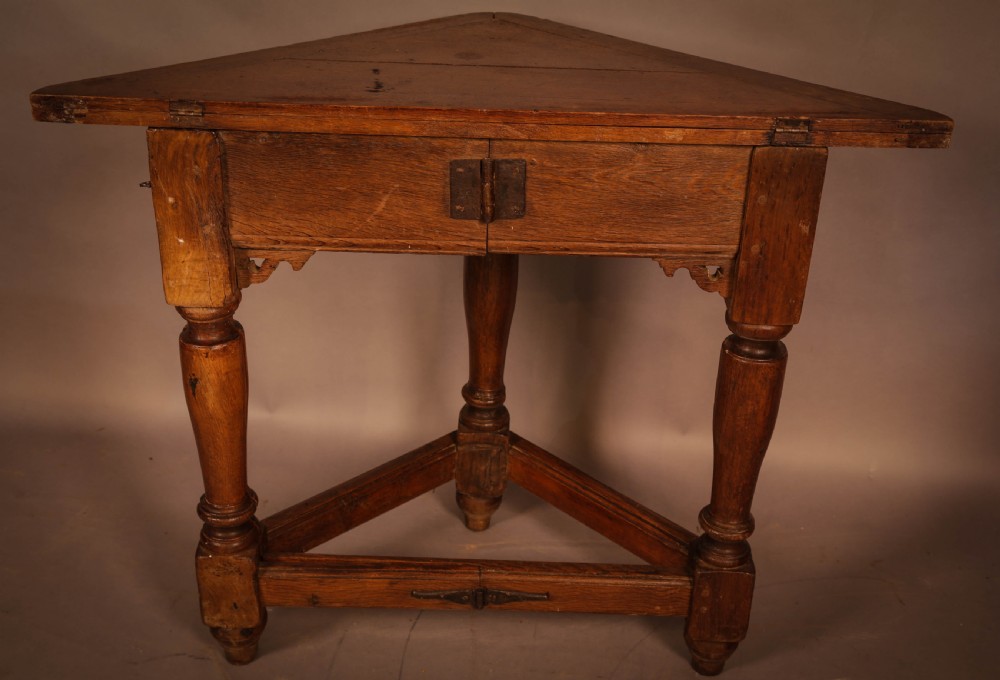 A Rare 17th century Credence Table in Oak View IX