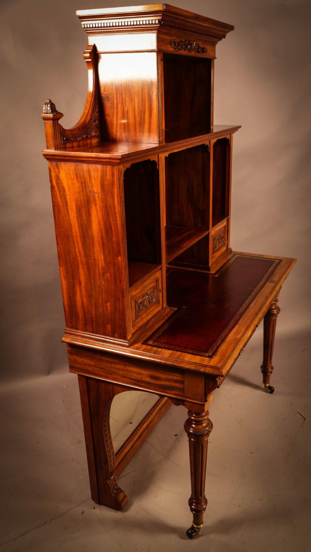 A Very Unusual Mahogany Desk View II