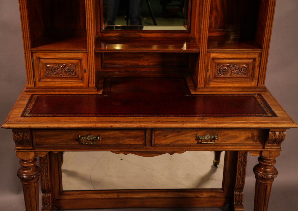 A Very Unusual Mahogany Desk View IV