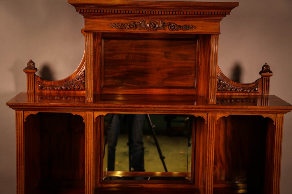 A Very Unusual Mahogany Desk View V