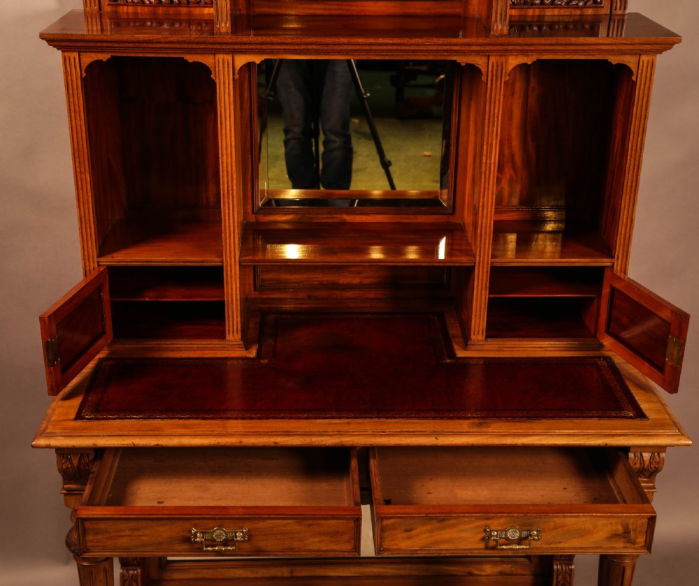 A Very Unusual Mahogany Desk View VI
