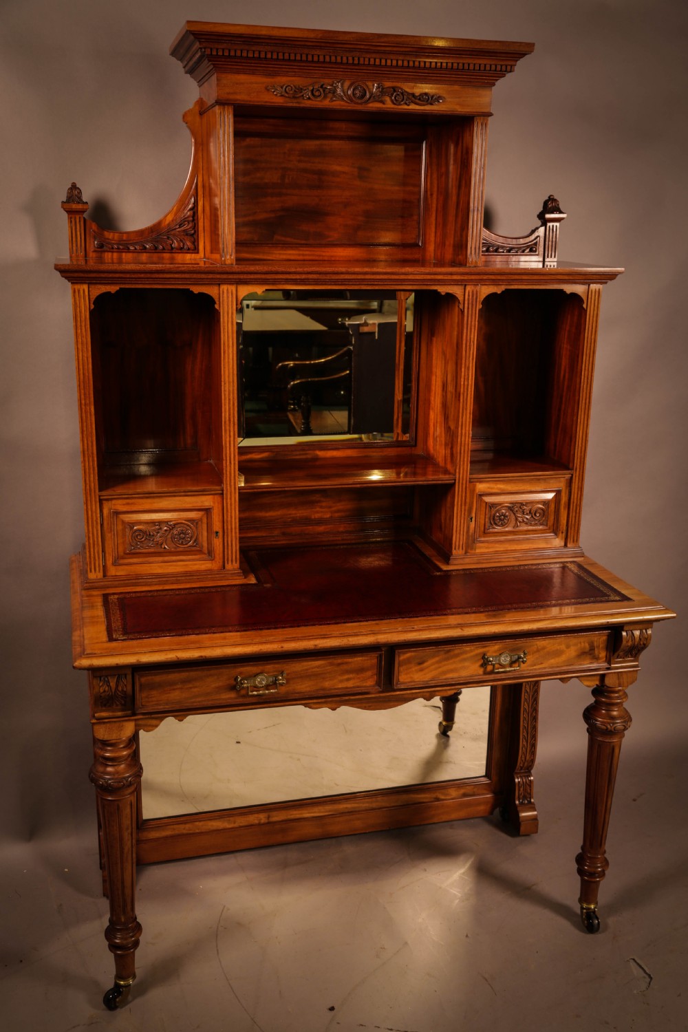 A Very Unusual Mahogany Desk View VIII