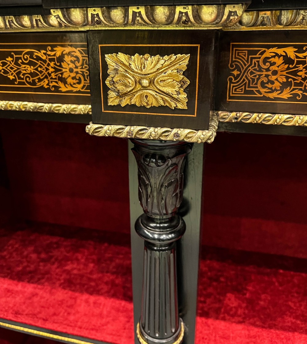 Fantastic Ebonised Credenza c 1860 View XIV